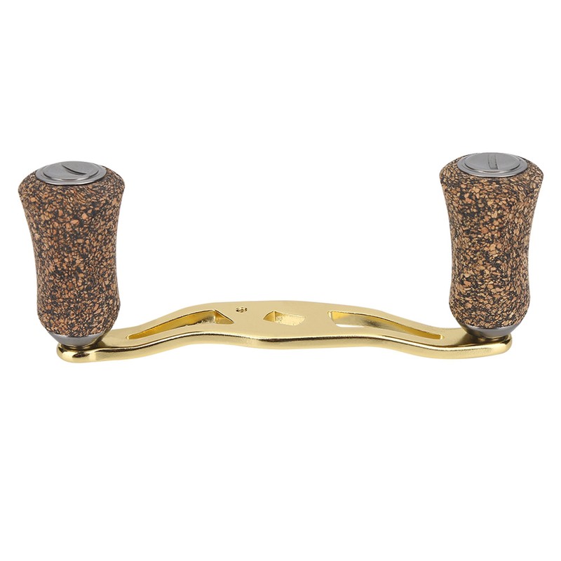 Fishing Reel Handle Wood Knob Carbon Fiber Frame with Fittings