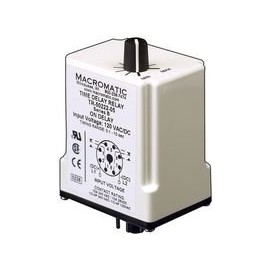 Time Delay Relay,24VAC/DC,10A,DPDT