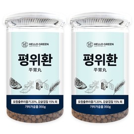 Hello Green Pyeongwi-hwan 350gX2 (box) Total 700g Sokcheong-hwan / 헬로우그린 평위환 350gX2(통) 총700g 속청환