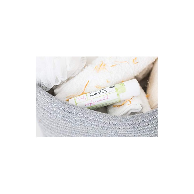 Calendula Skin Stick, Simply Unscented. Moisture Stick. Organic Lotion Bar.