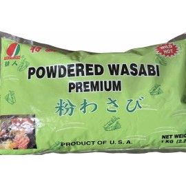 Tetsujin Tetsijin Premium Wasabi Powder, Wild & Hot 2.2-Pounds