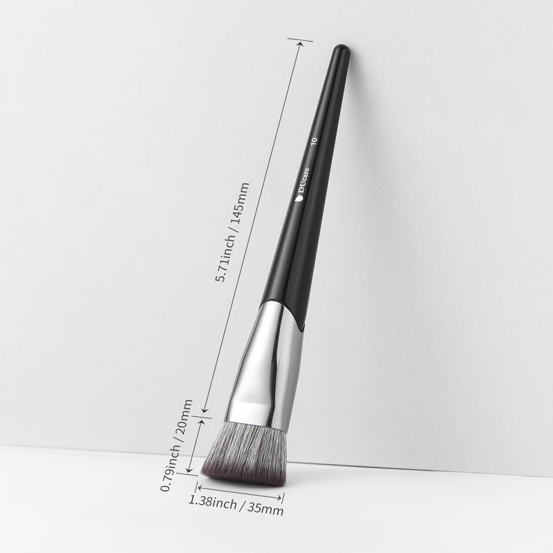 DUcare Foundation Brush Contour Bronzer Self Tanner Makeup Brushes for