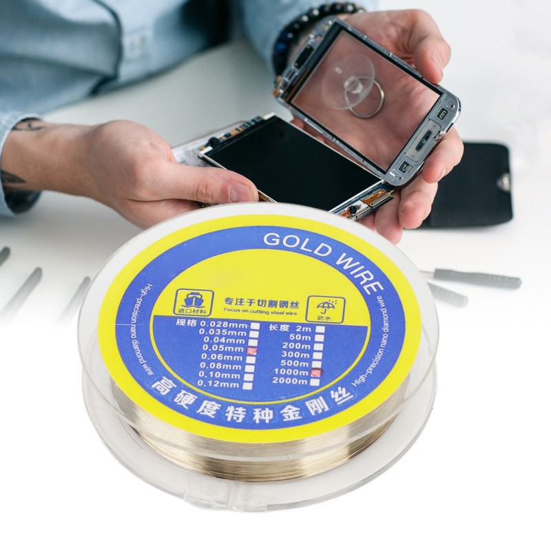 LCD Screen Separation Wire Tungsten Alloy Steel Incisive Screen Cutting