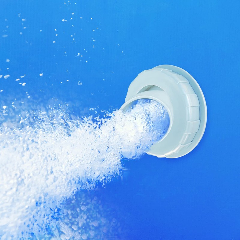 Funsicle P53FX0600 SkimmerPlus Filter Pump, White