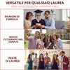 HAPZUR Occhiali Laurea 8 Pezzi - Gadget e Accessori Divertenti