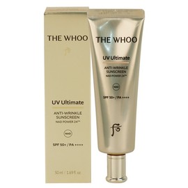 The Whoo UV Ultimate Anti-Wrinkle Sun SPF50+ PA++++ 50ml / 더후 유브이 얼티밋 안티 링클 선 SPF50+PA++++ 50ml