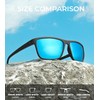KALIYADI KALIYADI Polarized Sunglasses Men, Lightweight Mens Sunglasses Polarized UV