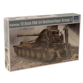 Trumpeter 1/35 German Krupp 1 12.8cm PaK 44 Waffentrager Weapons Carrier Model Kit