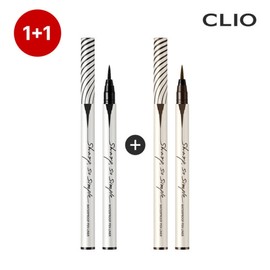 (Hyundai Home Shopping) Clio Sharp So Simple Waterproof Pen Liner Double Set / (현대홈쇼핑)클리오 샤프 쏘 심플 워터프루프 펜 라이너 더블세트