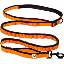 Hundefreund Running Lead - Especially Lightweight Stretchy Dog Lead for Medium and Large Dogs for Hands-Free Running | Photography | Pushing Pram | Hiking