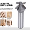 Arc Bending Router Bit, Stable Woodworking Milling Cutter, Multi Functional