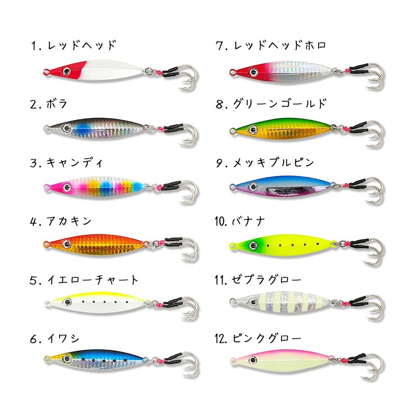 Orurdo qb100273j04n0 Fishing Tackle Flying Jig Spoon Banana Single Item