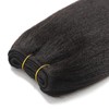 Kinky Straight Bundles Human Hair Extension Yaki Straight Bundles 20