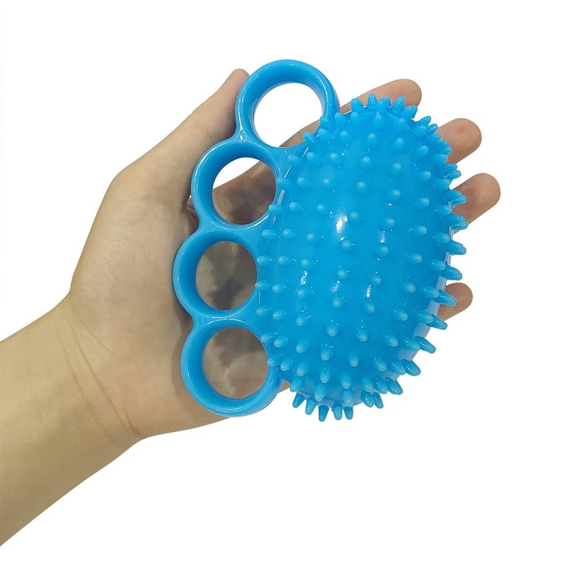 HSAJS Finger Exerciser,Strength Trainer Hand Exercise Stress Relief Balls for