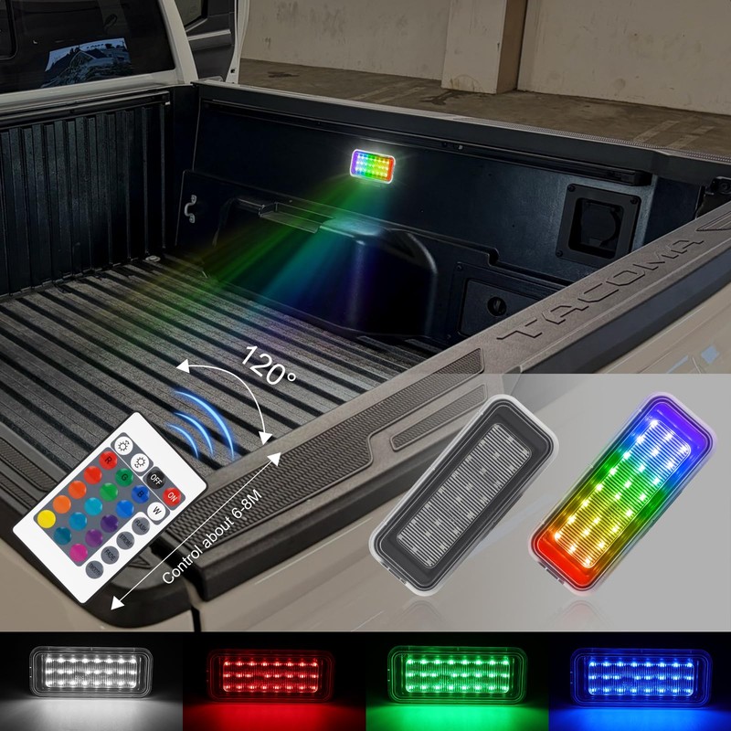 NEIFILES RGB LED Truck Bed Light Cargo Area Lights Compatible