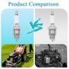 Atunee 4PCS E6TC Spark Plug for Coleman CT100U CC100X Mini