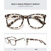 MAGIMODAC Blaulichtfilter Lesebrille gro√ü Damen Herren Computerbrille Lesebrillen Sehhilfe Brille