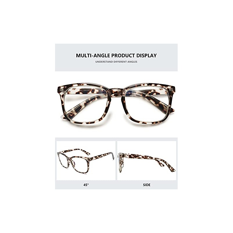 MAGIMODAC Blaulichtfilter Lesebrille gro√ü Damen Herren Computerbrille Lesebrillen Sehhilfe Brille
