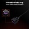 Powkos HID to LED Headlight Adapter Harness LF552H Compatible with