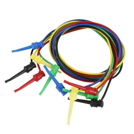 Dual End Mini Grabber Test Hook Clips Leads IC Test Hooks Test Cables for for Electronic, Component, Testing