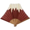 Stylish kimono Iroha Men's Fan, The FUJISAN Fabric Fan, 9.4