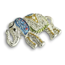 Broche Pin Insignia Elefante Suerte Atrae Fortuna Mujer 2021