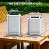 ONLYFIRE OUTDOOR LIVING 2-in-1 Smokeless Fire Pit with Pot Bracket