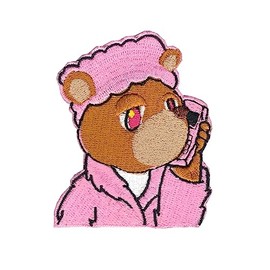 YZY Bear Trapgod Patch Music Teddy Iron On Embroidered
