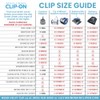 MAIN DRAIN CLIP-ON - 2 D1, Large - Easy Install