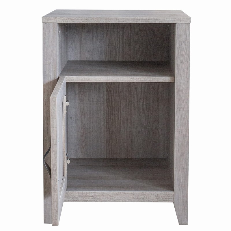 Decor Therapy Greer 23" End Table with Storage Drawer Accent