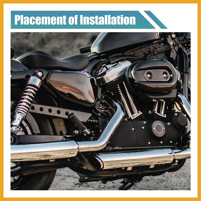 Partuto 45mm ID 52 mm OD Motorcycle Exhaust Muffler Pipe