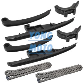 JINFANNIBI Cam Timing Chains & Guides Kit Set for Can-Am Outlander 570 Max 650 2019-2024