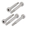 Sourcingmap 5pcs 304 Stainless Steel Hex Socket Shoulder Bolt 5mm