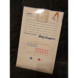 Body Wrappers  Body Wrappers C10Soft Footed Skate sports tights Jazzy Tan child Size Small Med