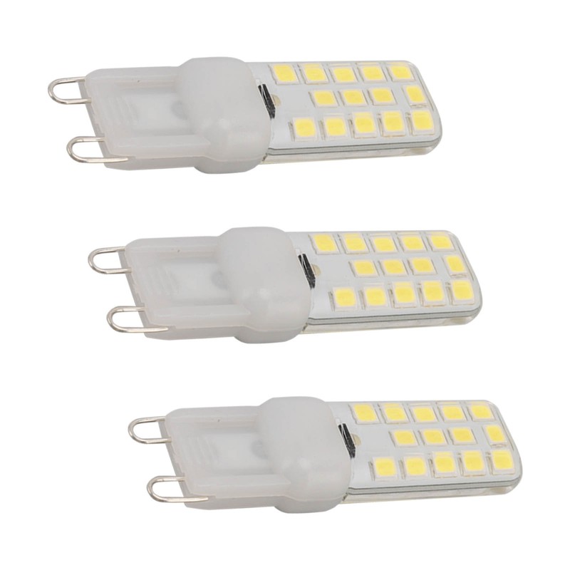 3Pcs G9 LED Light Bulb Dimmable Energy Saving Bi Pin