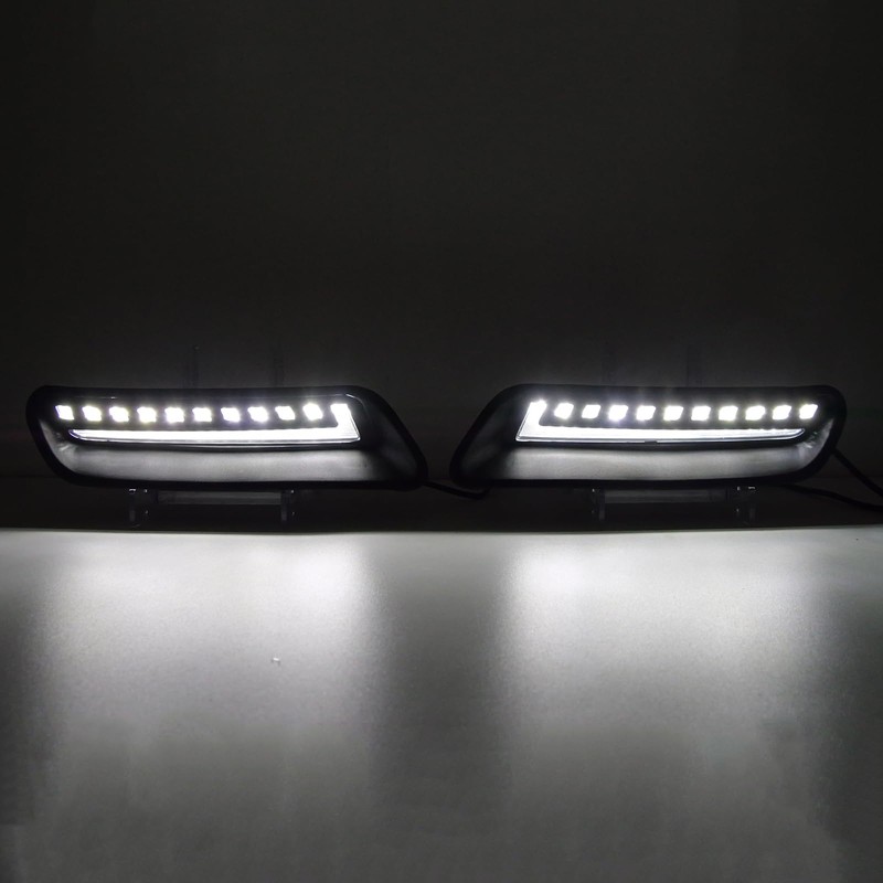 ECAHAYAKU LED Hood Vent Light Fit For Ram 1500 (2010-2018)
