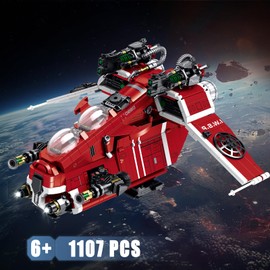 JTBBOY JTBBOY Restore Classic Gunship Building Blocks Model, Suitable for Adults, Gift Idea for Movie Fans, Boys 8+