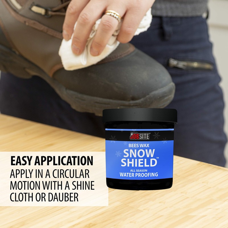JobSite Snow Shield Waterproof Beeswax - Original Formula - Leather