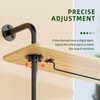YUOROS Window Shelf for Plants, 4-Tier Rotating Window Sill Plant