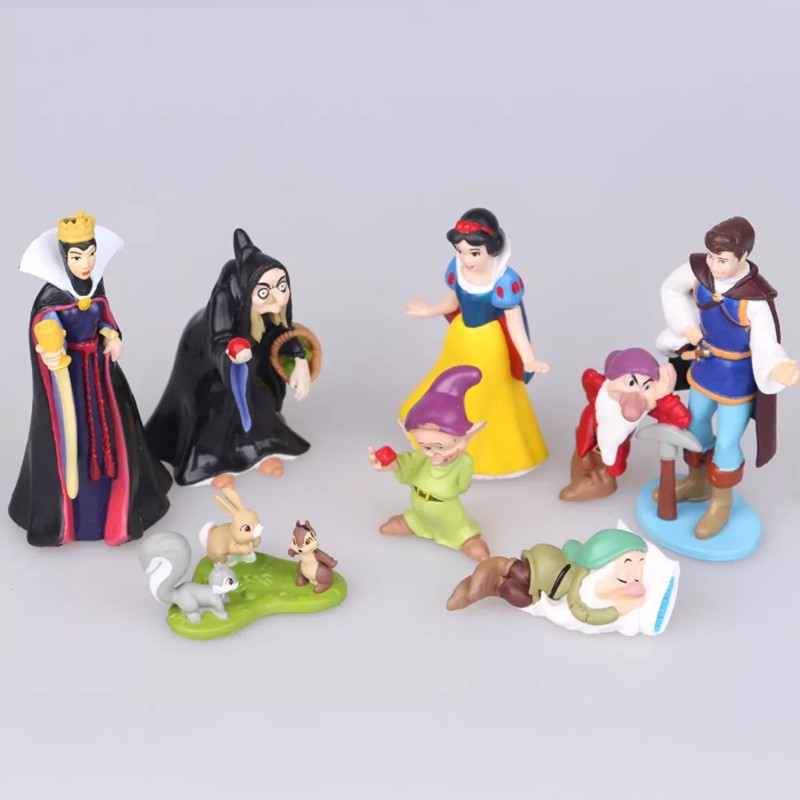 Blancanieves Set 8 Figuras