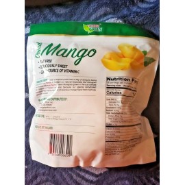 GREEN PARADISE 2 PACK PARADISE GREEN  DRIED MANGO FRUIT FAMILY SIZE PACK (MANGO 35.2 OZ)