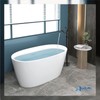 Aolemi Oil Rubbed Bronze Freestanding Bathtub Faucet Swivel Spout Single