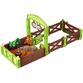 Playmobil 70120 Spirit Riding Free Snips & Señor Carrots with Horse Stall