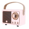 Portable Mini Outdoor Wireless Speaker with Powerful Subwoofer Effect, RetroSpeaker,Cute
