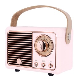 Portable Mini Outdoor Wireless Speaker with Powerful Subwoofer Effect, RetroSpeaker,Cute Speaker for Girls Kids