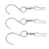 20pcs Wind Spinner S Hook Clips 360 Degree Rotation 304