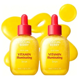 2pc Eqqualberry Vitamin C Illuminating Serum 30ml Normal Día                                                                                          