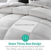 APSMILE Heavyweight Feather Down Comforter Oversized King Size - 100%