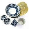 Minisara Soba Dinnerware Set, Zaru Soba Set, Edo Pattern, For