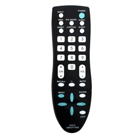 GXCC Replaced Remote fit for Sanyo TV DP19648 DP26649 DP19649 DP26640 DP46841 DP26648 GXFA DP42D23 DP39E23 DP39E63 DP46812 DP39842